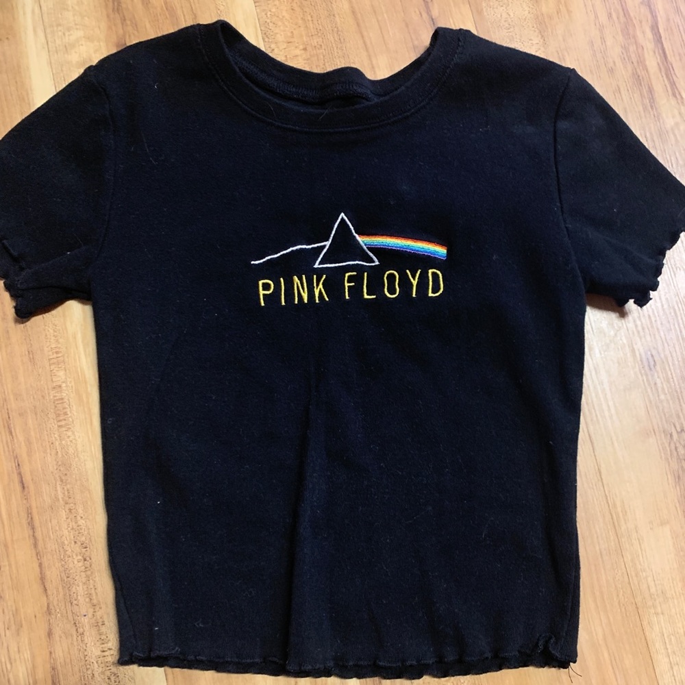 Pink Floyd crop top